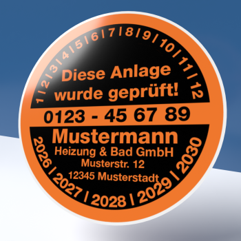 Preview: Plakette Geprüft 4